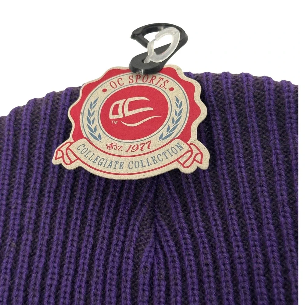 NWT Kansas Purple Wildcats‎ Knit Beanie K-State College Sports Team